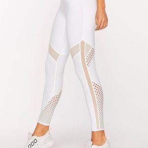 Lorna Jane White Workout Leggings/Tights